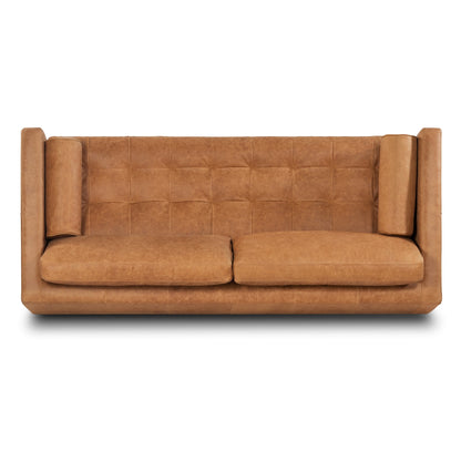 Canapé Napa 88,5 en Poly &amp; Bark - Cuir italien véritable