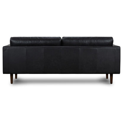Canapé Napa 88,5 en Poly &amp; Bark - Cuir italien véritable