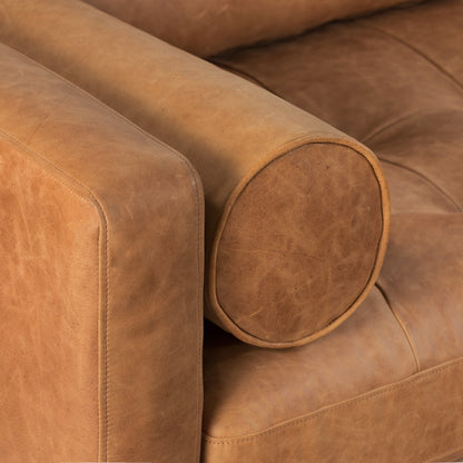 Canapé Napa 88,5 en Poly &amp; Bark - Cuir italien véritable