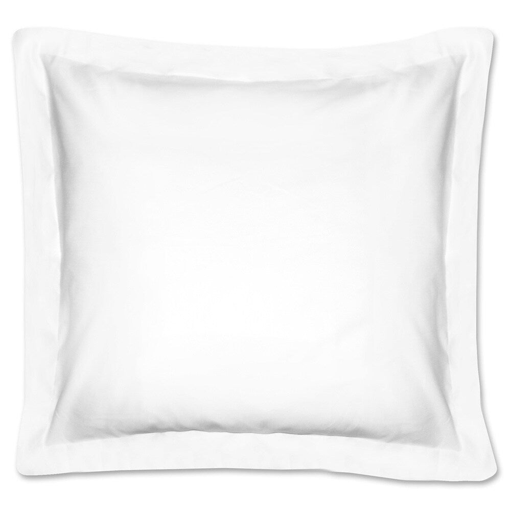 Poplin Tailored Cotton Blend Euro Sham