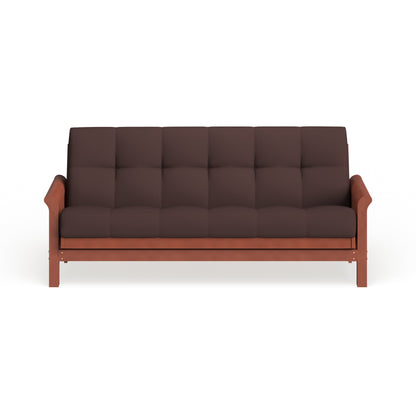 10-inch Thick Twill Futon Mattress (Twin, Full, or Queen)