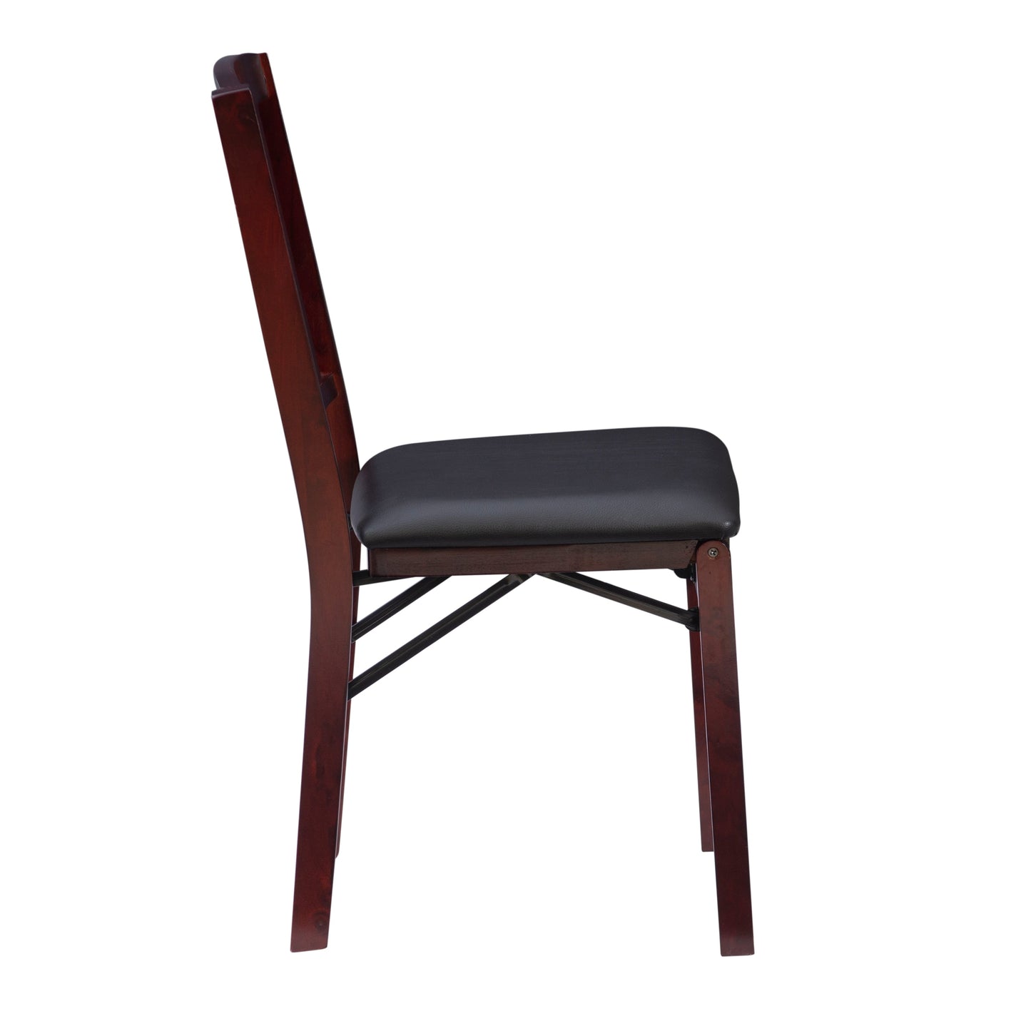 Porch & Den Lowell Espresso Folding Chair (Set of 2)