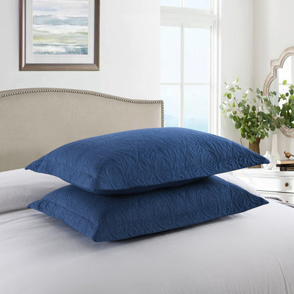 Porch & Den Manor Embroidered Pillow Sham (Set of 2)