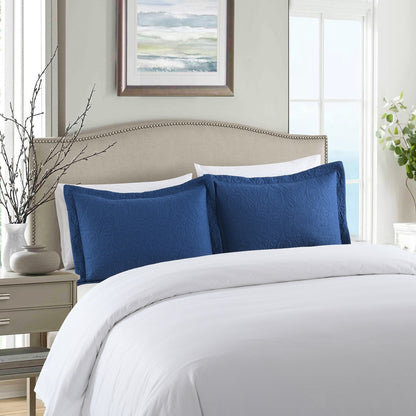 Porch & Den Manor Embroidered Pillow Sham (Set of 2)