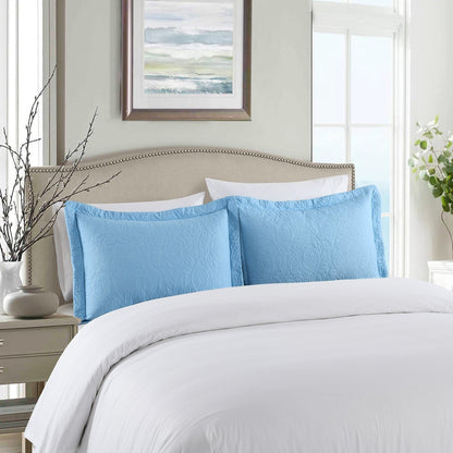 Porch & Den Manor Embroidered Pillow Sham (Set of 2)