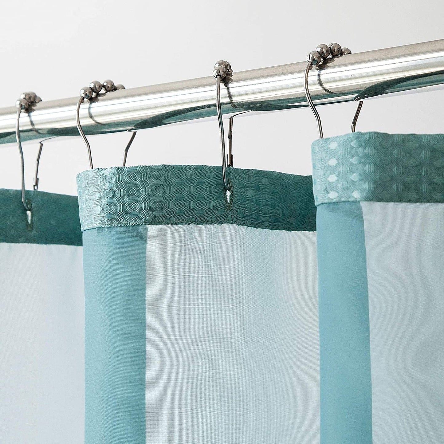 Porch & Den Roycroft Hotel Shower Curtain with Detachable Liner