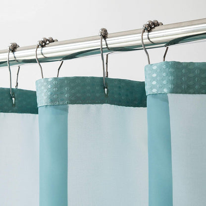 Porch & Den Roycroft Hotel Shower Curtain with Detachable Liner