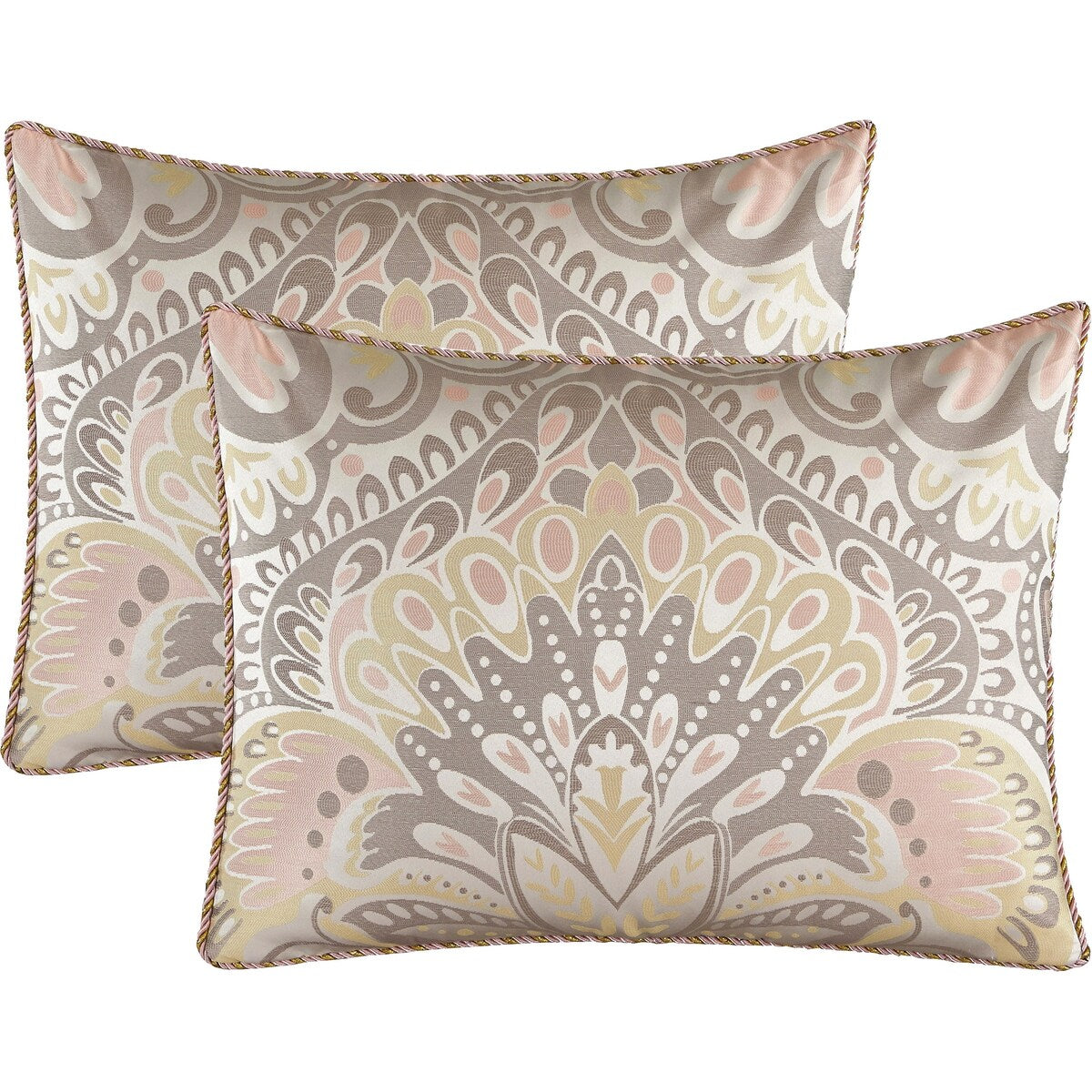 Porch & Den Summerfield Jacquard Medallion 6-piece Comforter Set