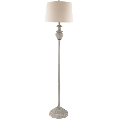Pragya Traditional Hand Finished Floor Lamp - 59H x 15W x 15D