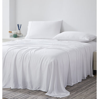 Premium Luxury 100-percent Bamboo Viscose 21-inch Extra Deep Pocket 4-piece Bed Sheet Set