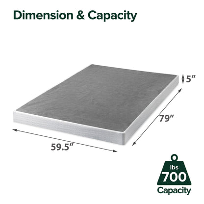 Priage by ZINUS 5 Inch Metal Smart BoxSpring® with Quick Assembly