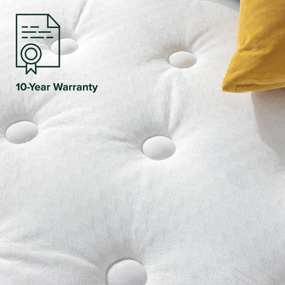 Priage by ZINUS 8 Inch Comfort Essential Pocket Spring Hybrid Mattress