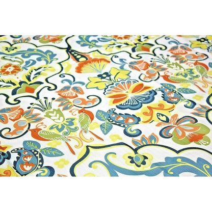 Printed Canvas Shower Curtain Polyester Bathroom Decor Beautiful Colorful Design 70 x 70