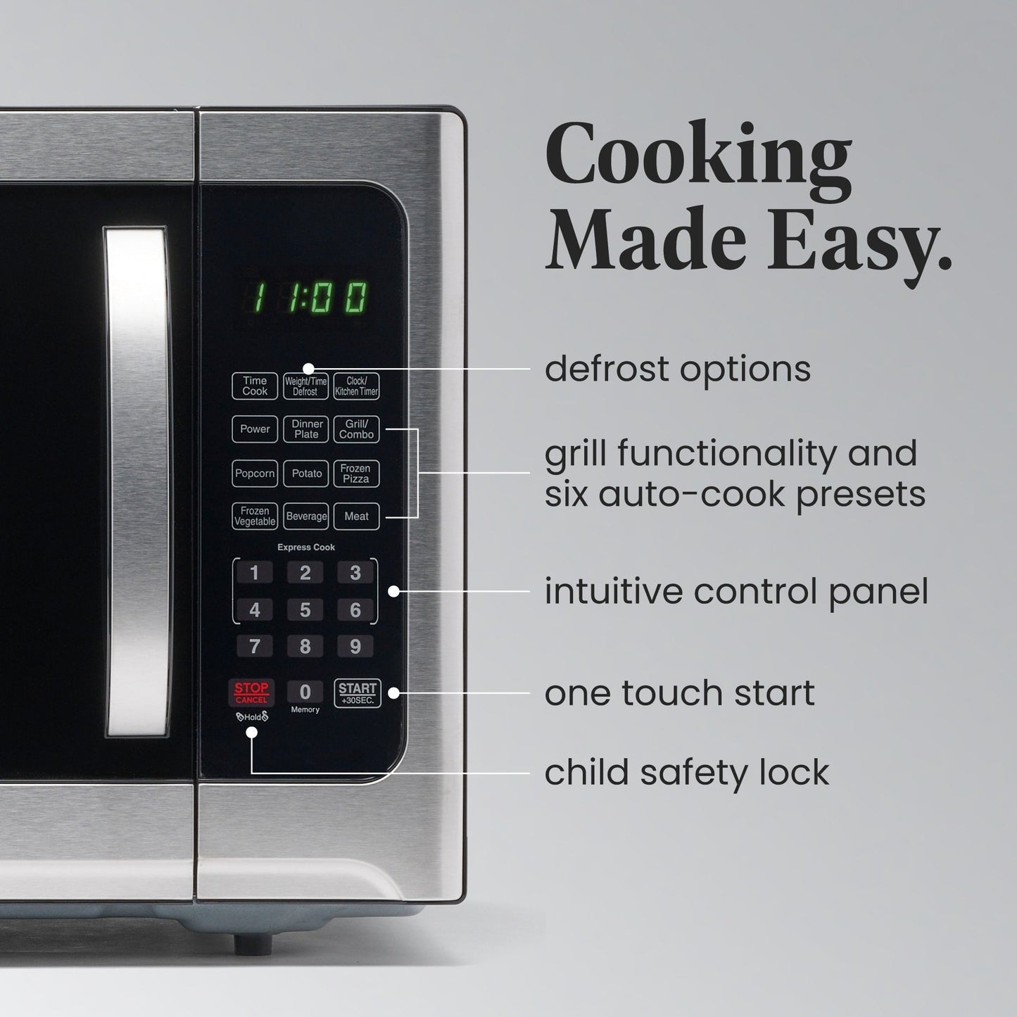 Professional 1.2 Cu.Ft. Microwave and Grill Oven