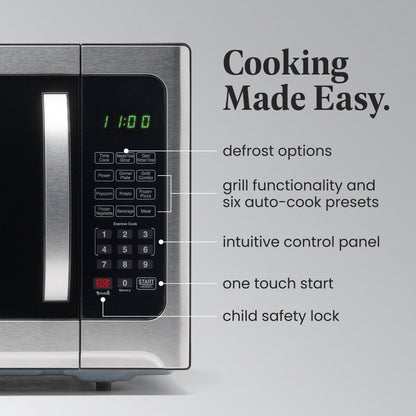Professional 1.2 Cu.Ft. Microwave and Grill Oven