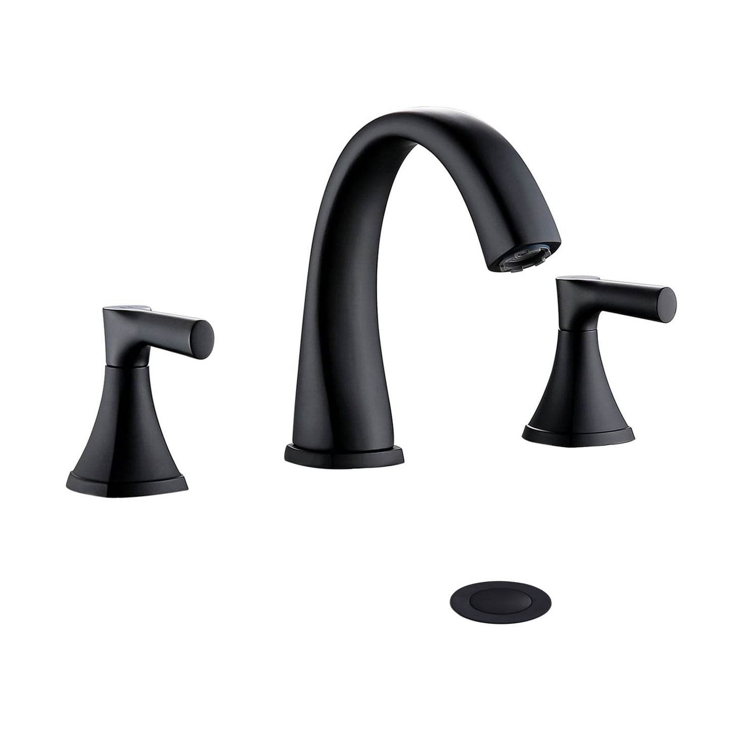 Proox 8 Widespread Bathroom SpotShield Basin Faucet w/ Drain Assembly