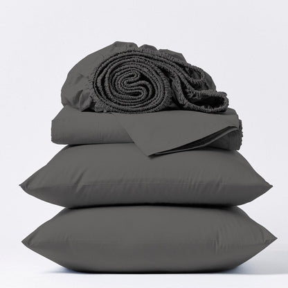Purity Home 400TC 100% Cotton Super Soft Silky Sateen Sheet Set