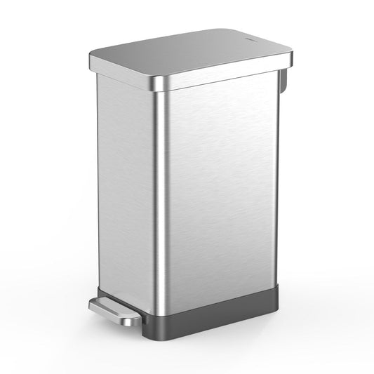 Qualiazero 50L / 13.2 Gallon Slim Step Can