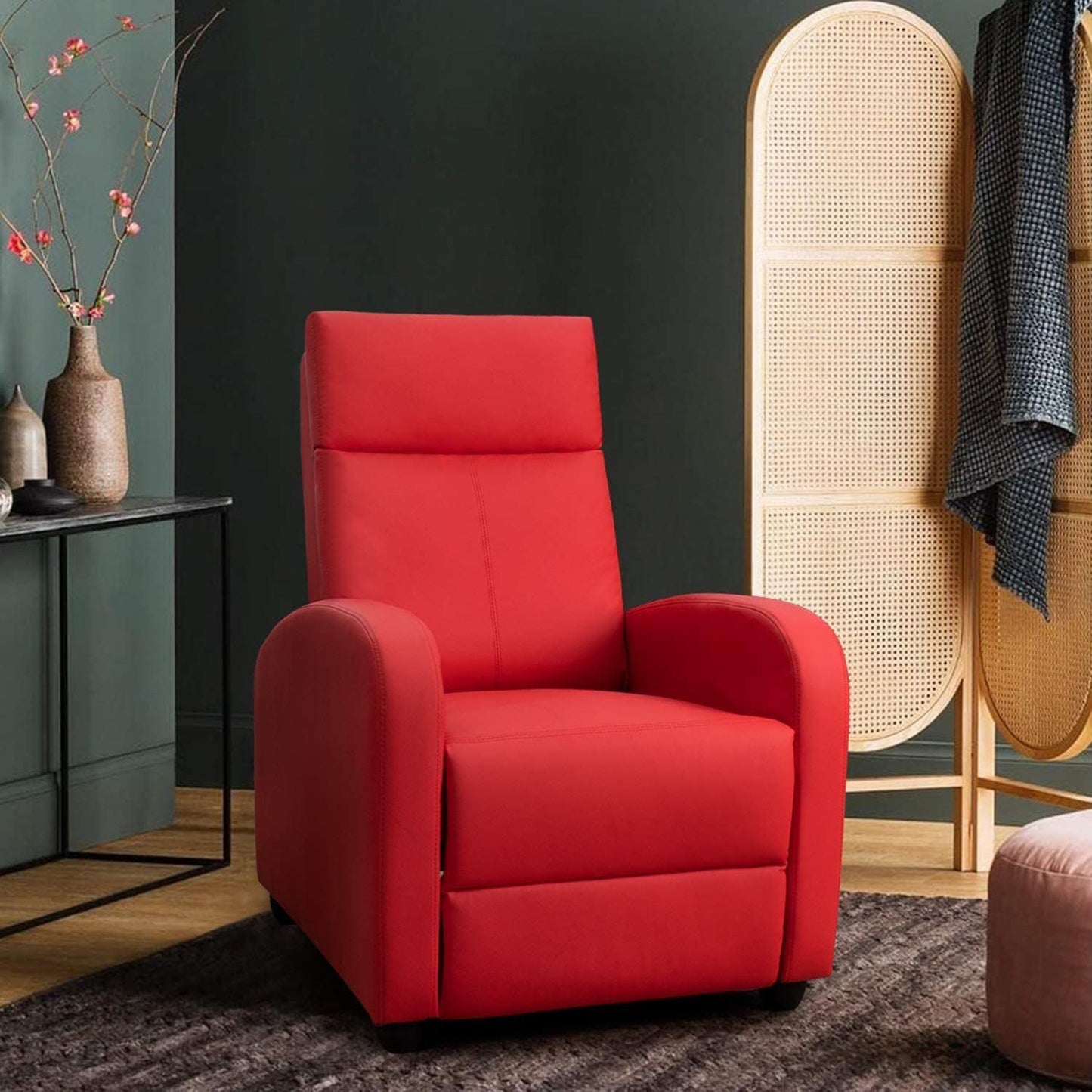 Fauteuil inclinable Homall en cuir synthétique pour salon