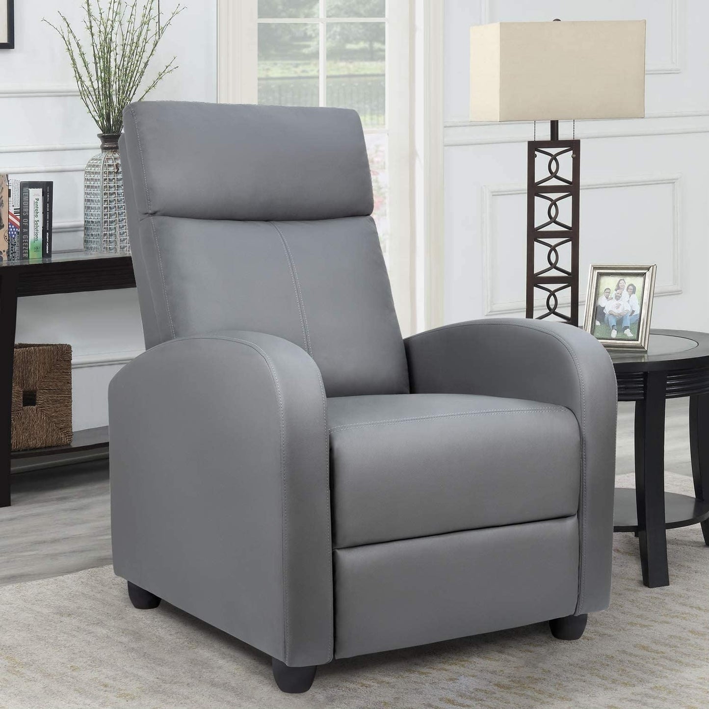 Fauteuil inclinable Homall en cuir synthétique pour salon