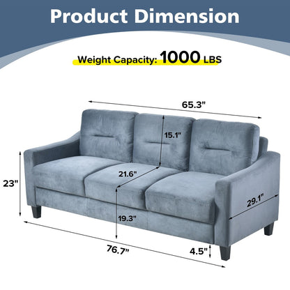 Ensemble canapé sectionnel confortable Roomfitters pour salon, chambre et bureau | Mobilier pour petits espaces
