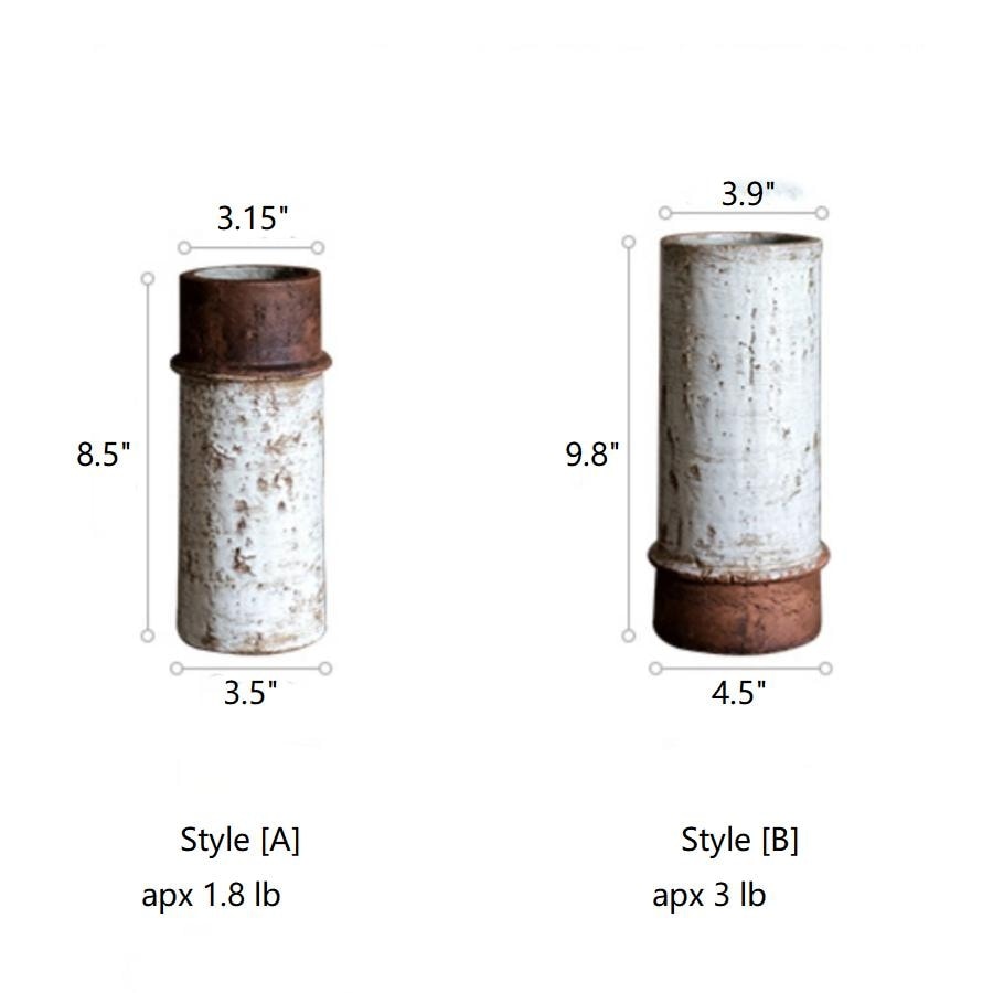 RusticReach Restoration Ceramic Planter Vase
