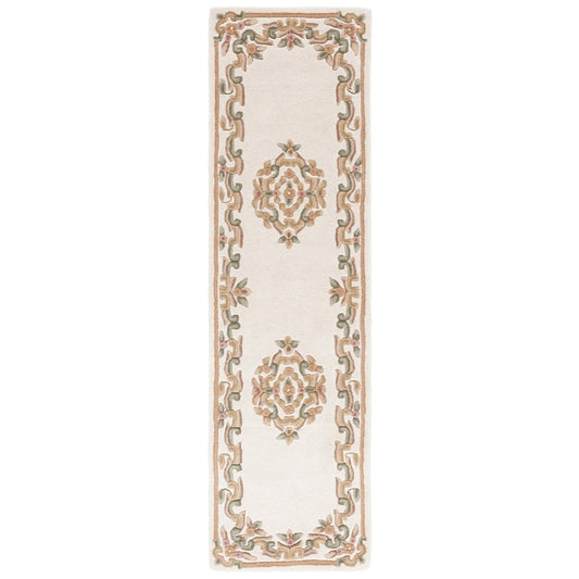 SAFAVIEH Handmade Aubusson Hale Traditional Wool Rug.