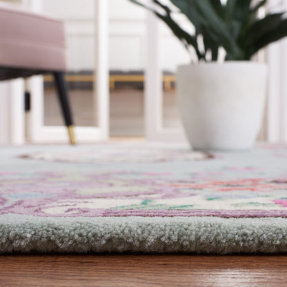 SAFAVIEH Handmade Bellagio Tatevik Oriental Medallion Wool Rug