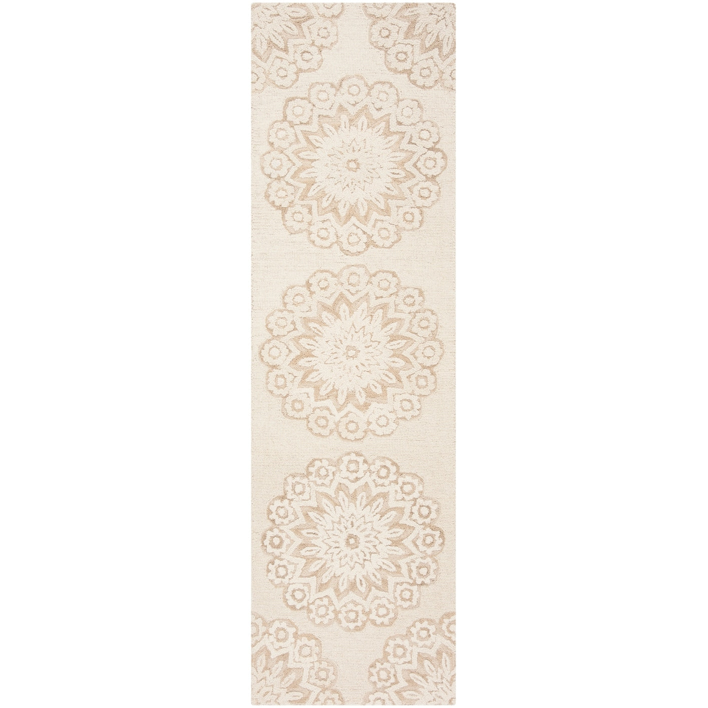 SAFAVIEH Handmade Blossom Oriella Modern Floral Wool Rug
