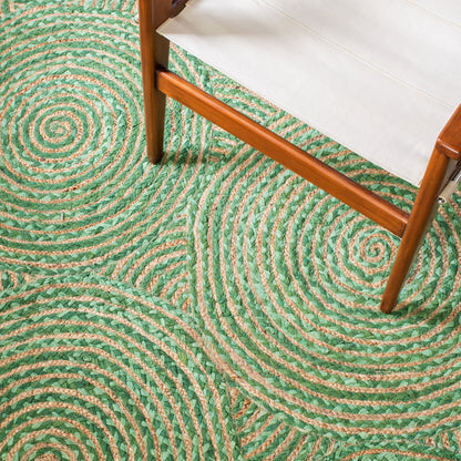 SAFAVIEH Handmade Cape Cod Eulogia Coastal Jute Rug