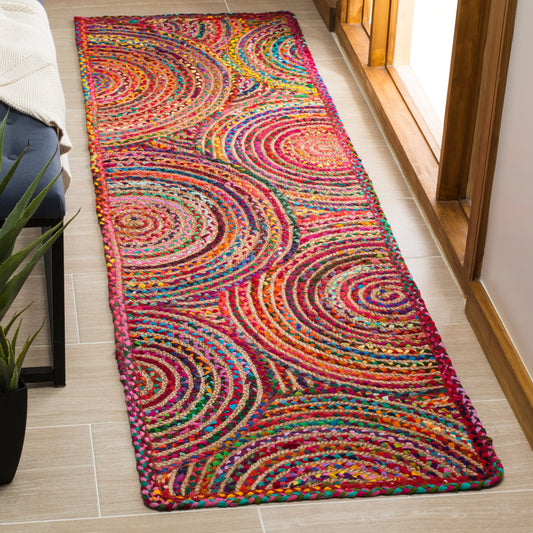 SAFAVIEH Handmade Cape Cod Eulogia Coastal Jute Rug