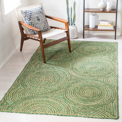 SAFAVIEH Handmade Cape Cod Eulogia Coastal Jute Rug