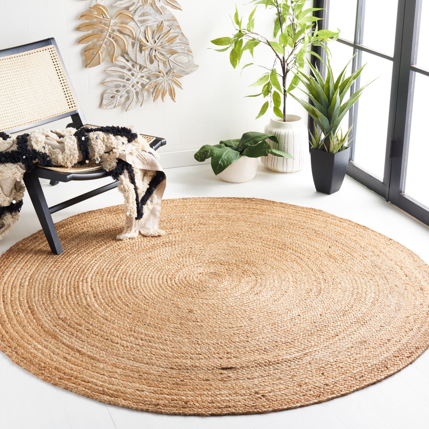 SAFAVIEH Handmade Cape Cod Pepa Coastal Jute Rug