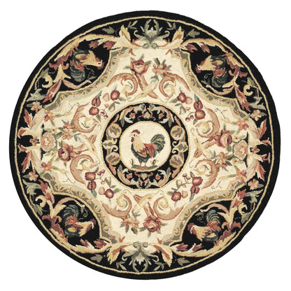 SAFAVIEH Handmade Chelsea Anni French Country Rooster Wool Rug