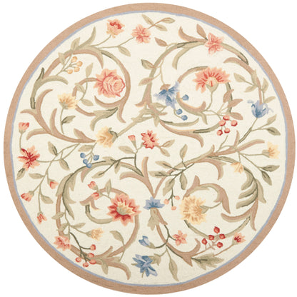 SAFAVIEH Handmade Chelsea Jacomine French Country Floral Scroll Wool