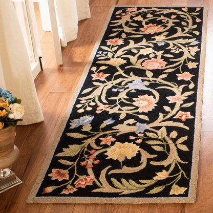 SAFAVIEH Handmade Chelsea Jacomine French Country Floral Scroll Wool