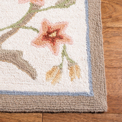 SAFAVIEH Handmade Chelsea Jacomine French Country Floral Scroll Wool