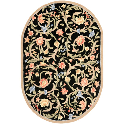 SAFAVIEH Handmade Chelsea Jacomine French Country Floral Scroll Wool