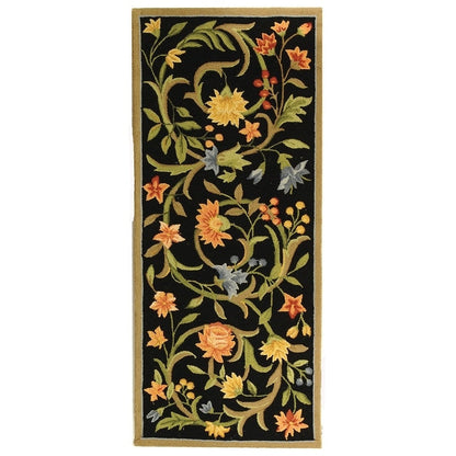 SAFAVIEH Handmade Chelsea Jacomine French Country Floral Scroll Wool
