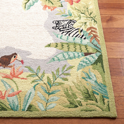 SAFAVIEH Handmade Chelsea Margrieta French Country Wool Rug