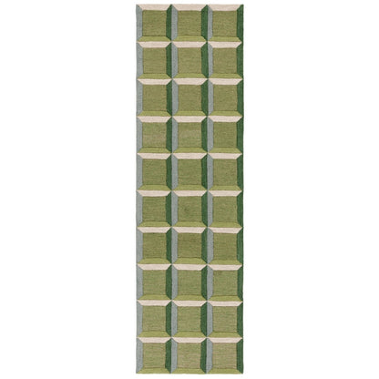 SAFAVIEH Handmade Genre Hikariko Mid-Century Modern Wool Rug