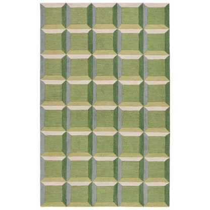 SAFAVIEH Handmade Genre Hikariko Mid-Century Modern Wool Rug