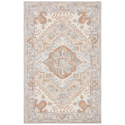 SAFAVIEH Handmade Heritage Blocks Traditional Wool Rug