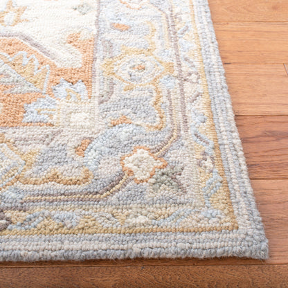 SAFAVIEH Handmade Heritage Blocks Traditional Wool Rug