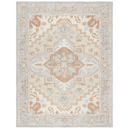SAFAVIEH Handmade Heritage Blocks Traditional Wool Rug