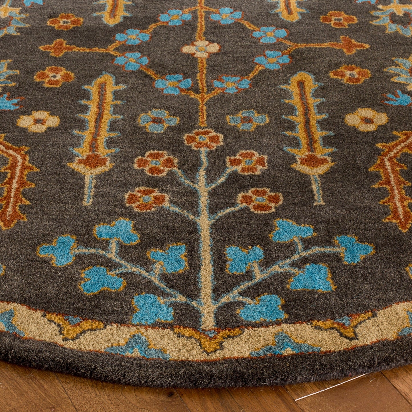 SAFAVIEH Handmade Heritage Journey Traditional Oriental Wool Rug