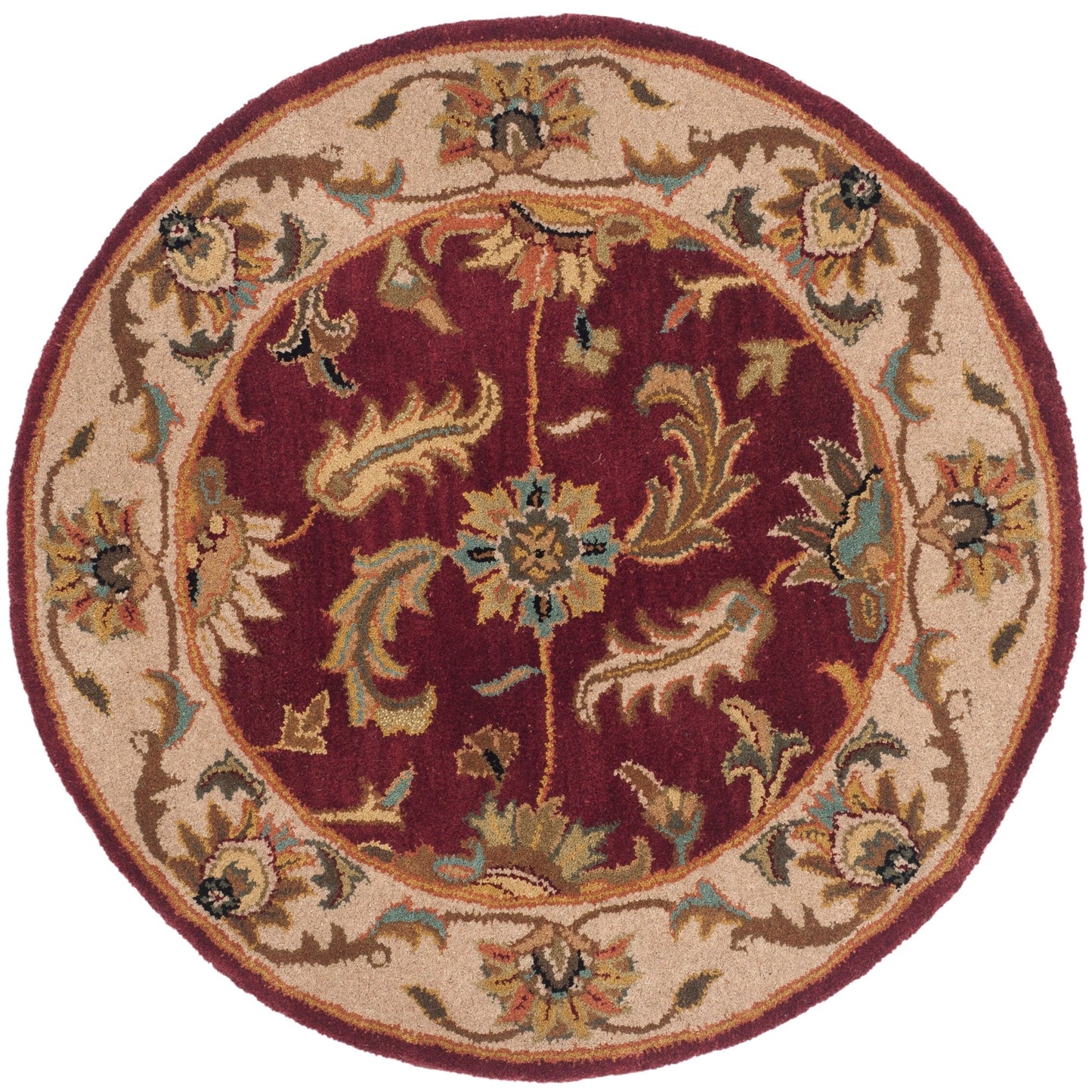 SAFAVIEH Handmade Heritage Lion Traditional Oriental Wool Rug