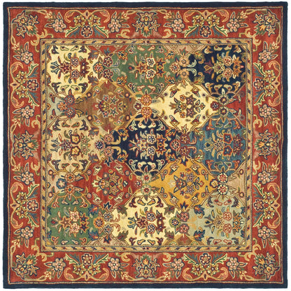 SAFAVIEH Handmade Heritage Reptilian Traditional Oriental Wool Rug