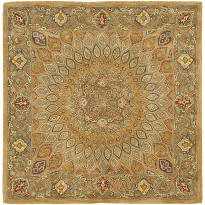 SAFAVIEH Handmade Heritage Wayfarer Traditional Oriental Wool Rug