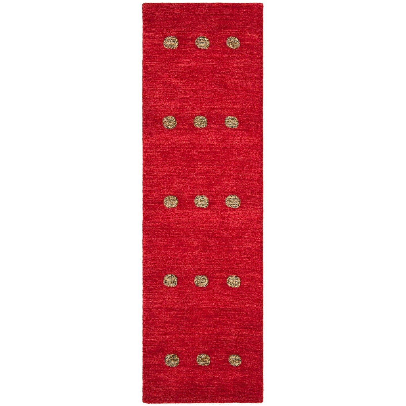 SAFAVIEH Handmade Himalaya Poppy Glossary Modern Wool Rug